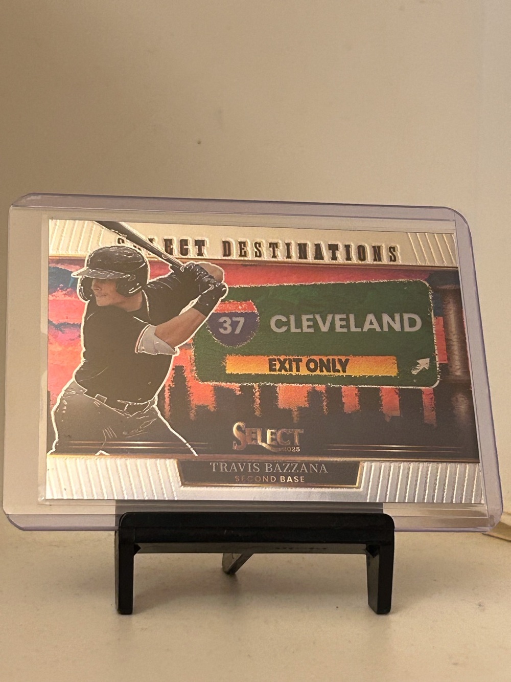 Travis Bazzana 2025 Panini Select Perfect destinations-Cleveland